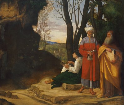 Three Philosophers by Giorgione da Castelfranco